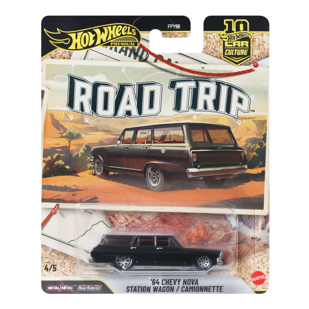 Hot Wheels 1:64 Car Culture 64 CHEVY WAGON