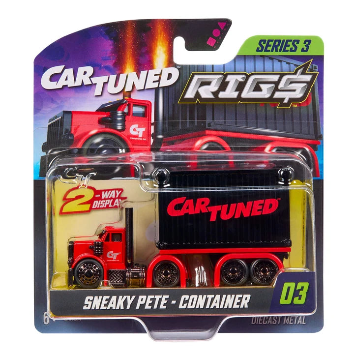 CarTuned Container Rig$ – Series 3  Sneaky Pete – Red
