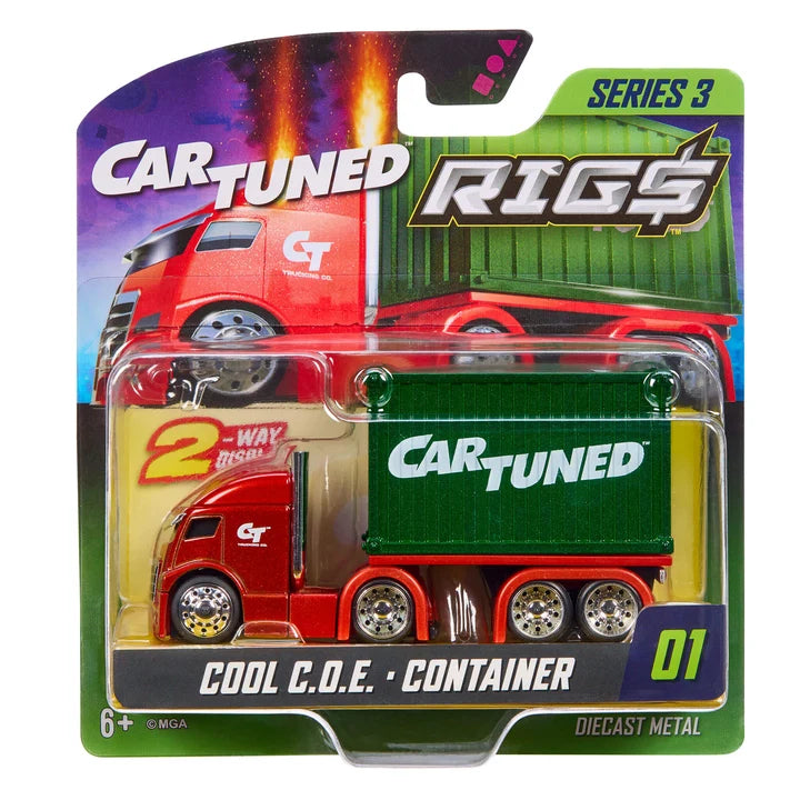 CarTuned Container Rig$ – Series 3 – Cool C.O.E. – RED GREEN