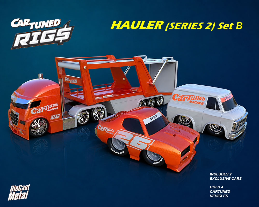 CarTuned 1:64 Container Rigs Hauler Series 2B