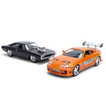 Jada 1:24 Fast & Furious Twin Pack – Dom’s Dodge Charger R/T and Brian’s Toyota Supra