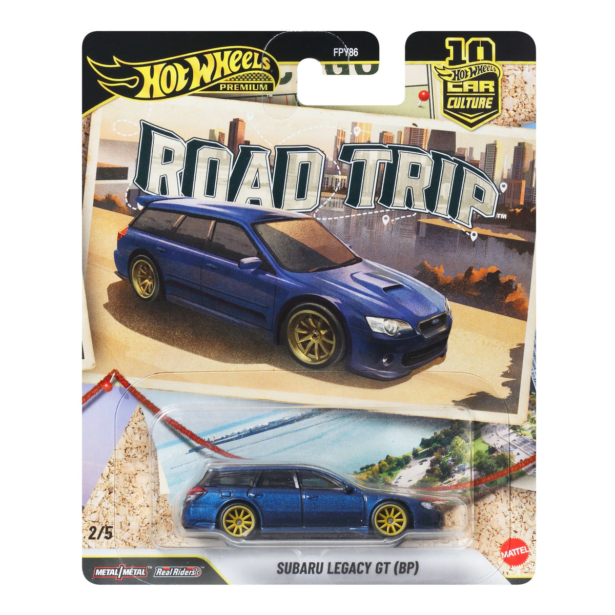 Hot Wheels 1:64 Car Culture SUBARU LEGACY WAGON 5402