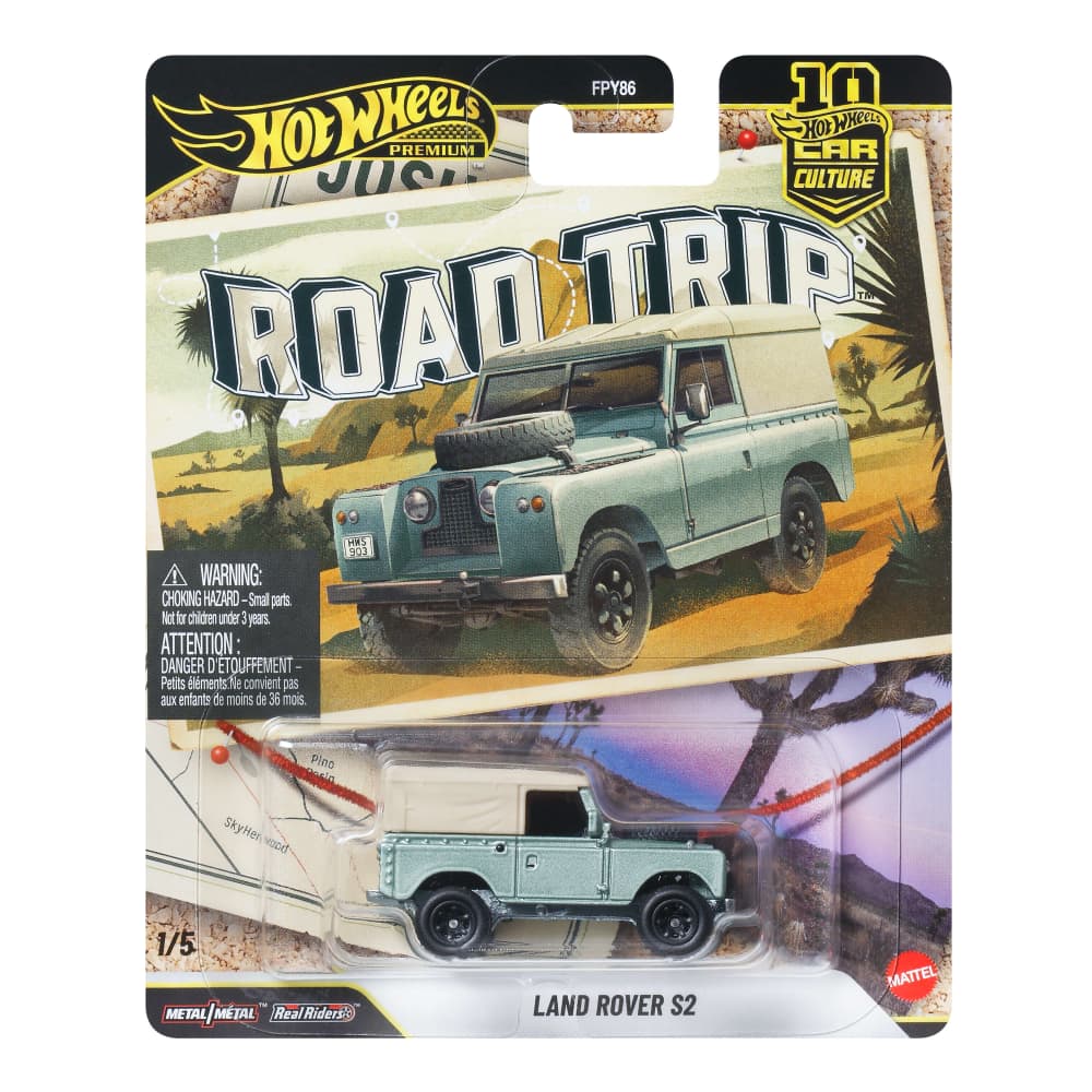 Hot Wheels 1:64 Car Culture FRASER’S LAND ROVER SERIES II