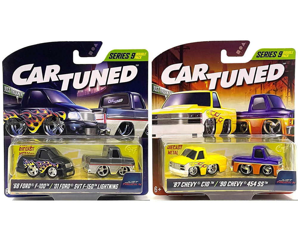 CarTuned 1:64 2-Pack Series 9 “Just Truck’n ” Assortment