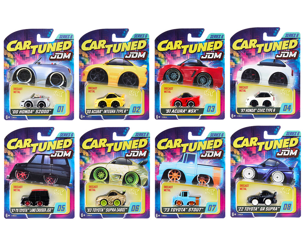 CarTuned 1:64 JDM Tuners Series 6 Assortment
