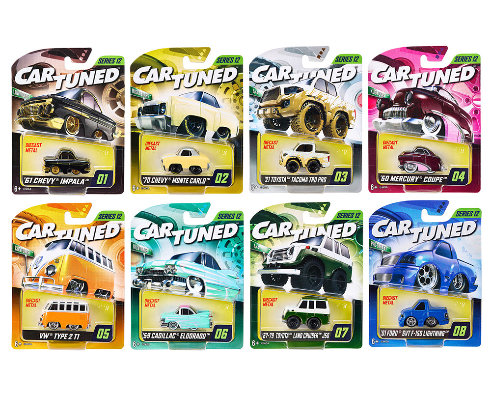 CarTuned 1:64 Series 12 Mainline Assortment of Styles 2026