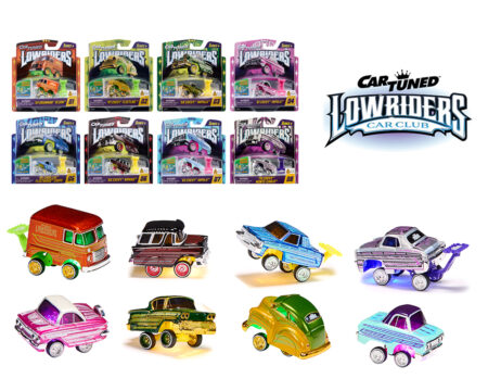 CarTuned 1:64 Lowriders SHOW GLOW Series 4 Assortment of 8 Styles 2026