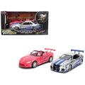 Jada 1:24 Twin Pack – Brian’s Nissan Skyline GT-R (R34) & Suki’s Honda S2000