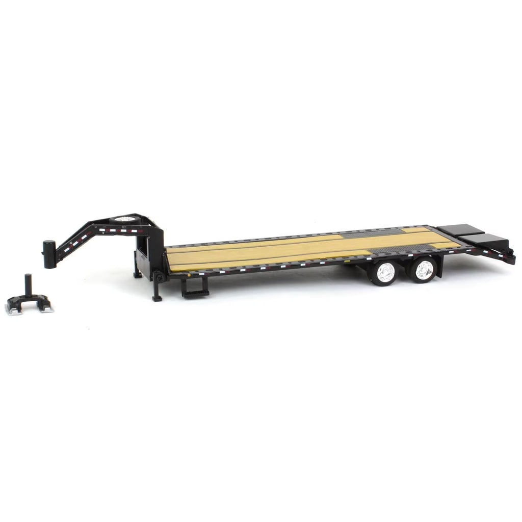 Greenlight Collectibles 1/64 Gooseneck Trailer Black