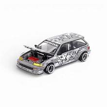 Kaido House MiniGT Honda Civic (EF) Kaido Manga V1 – Silver