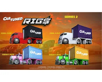CarTuned 1:64 Container Rigs Series 2 Assortment