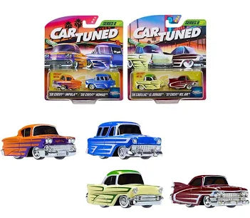 CarTuned 1:64 2-Pack Series 8 “Kustom Cruiser” Assortment