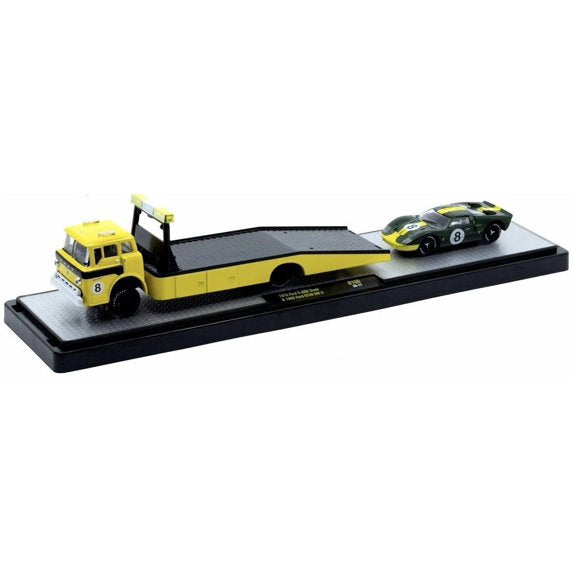 M2 Machines 1970 Ford C600 Ramp Truck & 1966 Ford GT40 R100 Hauler