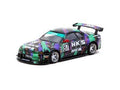 Tarmac Works 1:64 Nissan Skyline (R32) Widebody Jonsibal Designworks & HKS with Card Pack – Blue, Green, Black