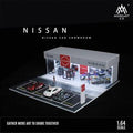 Moreart 1:64 Nissan Showroom & Parking Lot with LED light