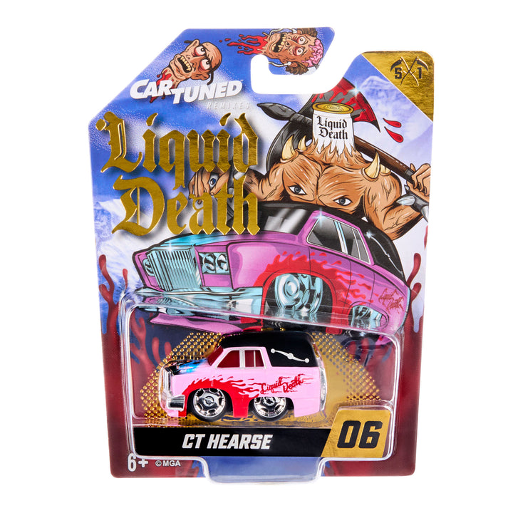 CarTuned Remixes Series 1 - Liquid Death - Hearse (Pink)