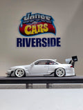 MORTAL Model Nissan Silvia (S14) with GT-Spec body kit-White