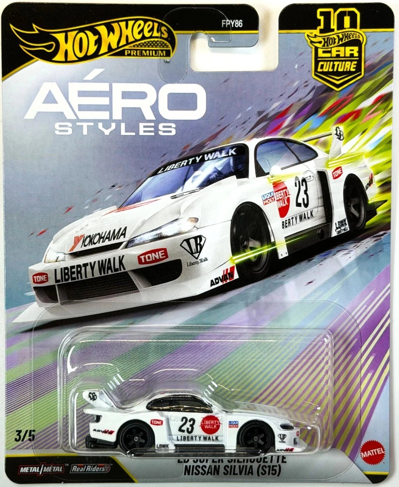 Hot Wheels Premium Car Culture Aero Styles 2026 Set of 5