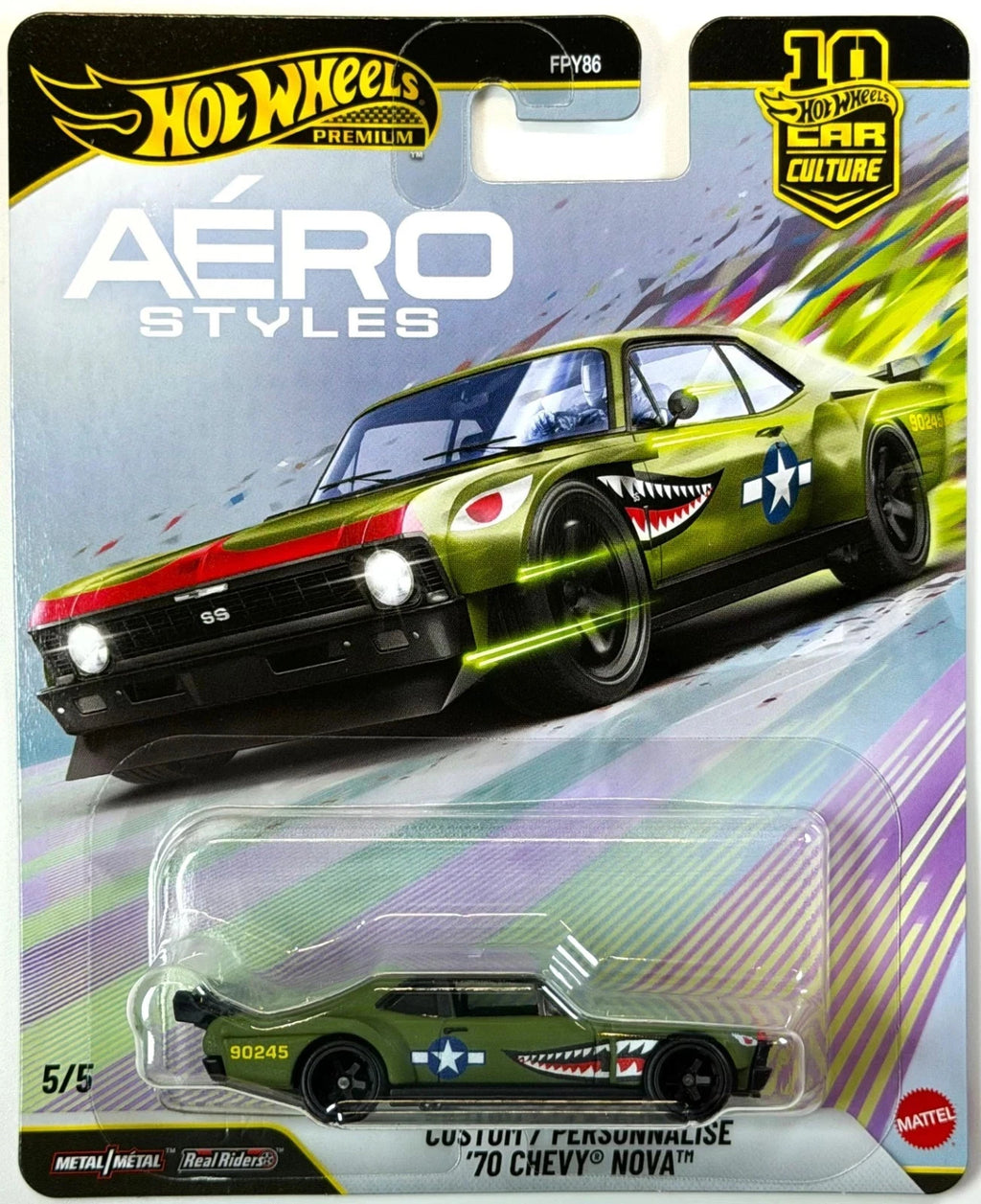 Hot Wheels Premium Car Culture Aero Styles 2026 Set of 5